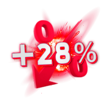 deposit bonus 28%