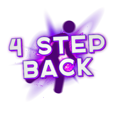 4 step back